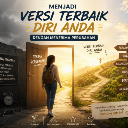 Menjadi Versi Terbaik Diri Anda dengan Menerima Perubahan