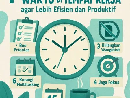 7 Cara Mengelola Waktu di Tempat Kerja agar Lebih Efisien dan Produktif